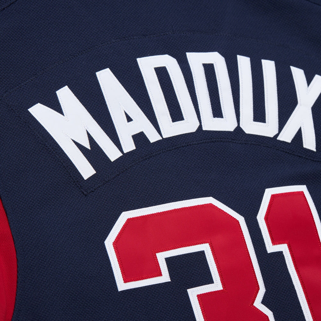 MENS MITCHELL & NESS MLB AUTHENTIC BP PRACTICE JERSEY BRAVES 2003 GREG MADDUX