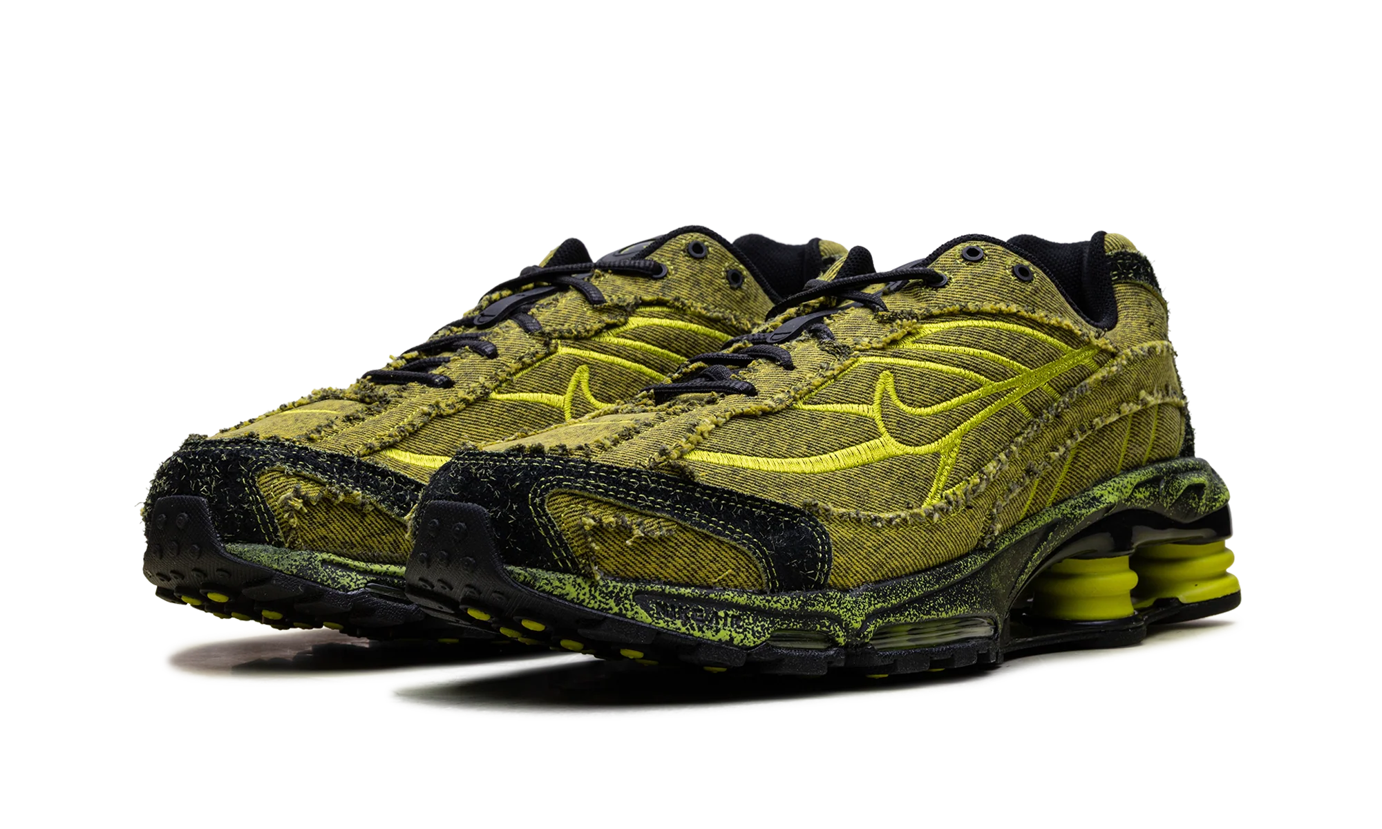 [IH3356-010] MENS NIKE SHOX RIDE 2 PRM 'BRIGHT CACTUS DENIM'