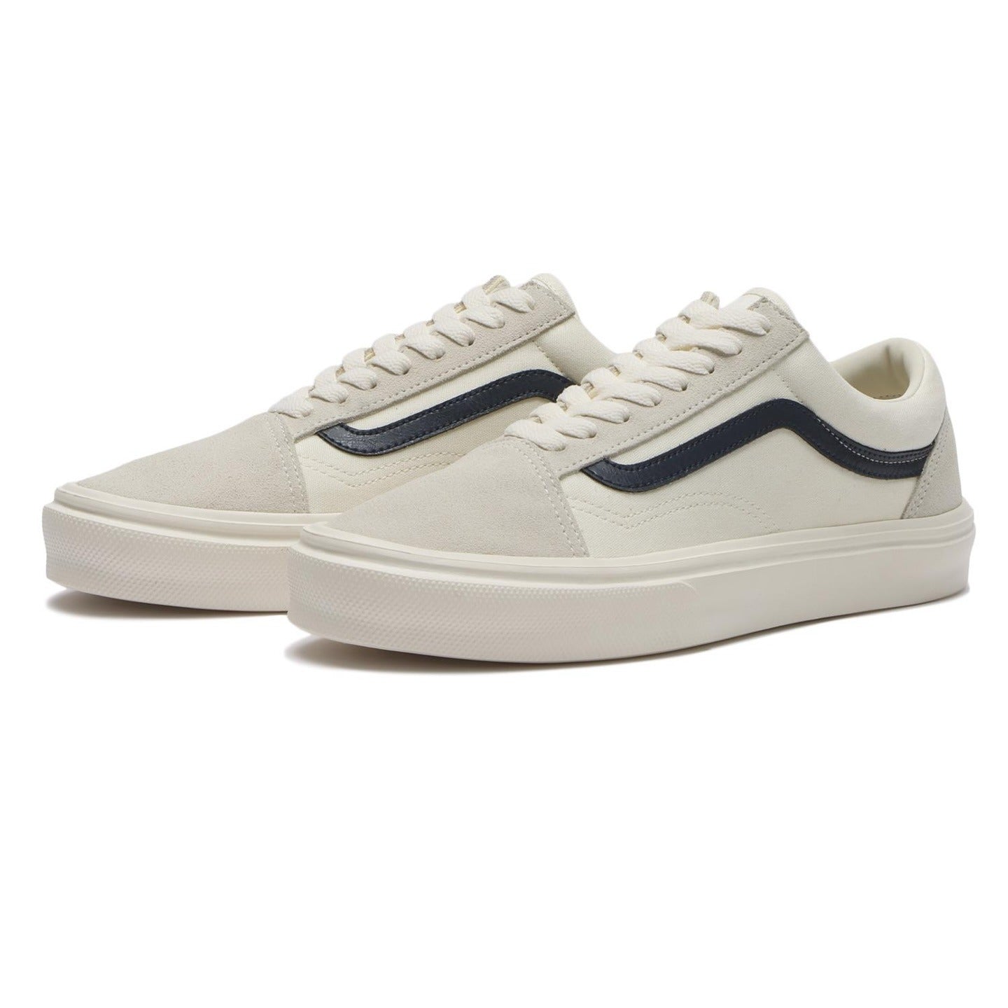 [VN0A5EE6YB2] YOUTH VANS OLD SKOOL - WHITE/BLACK