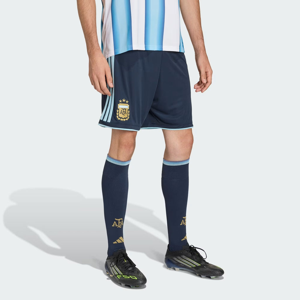 [JM1325] MENS ADIDAS AFA ARGENTINA HOME SHORTS - NTNAVY/ICEBLU