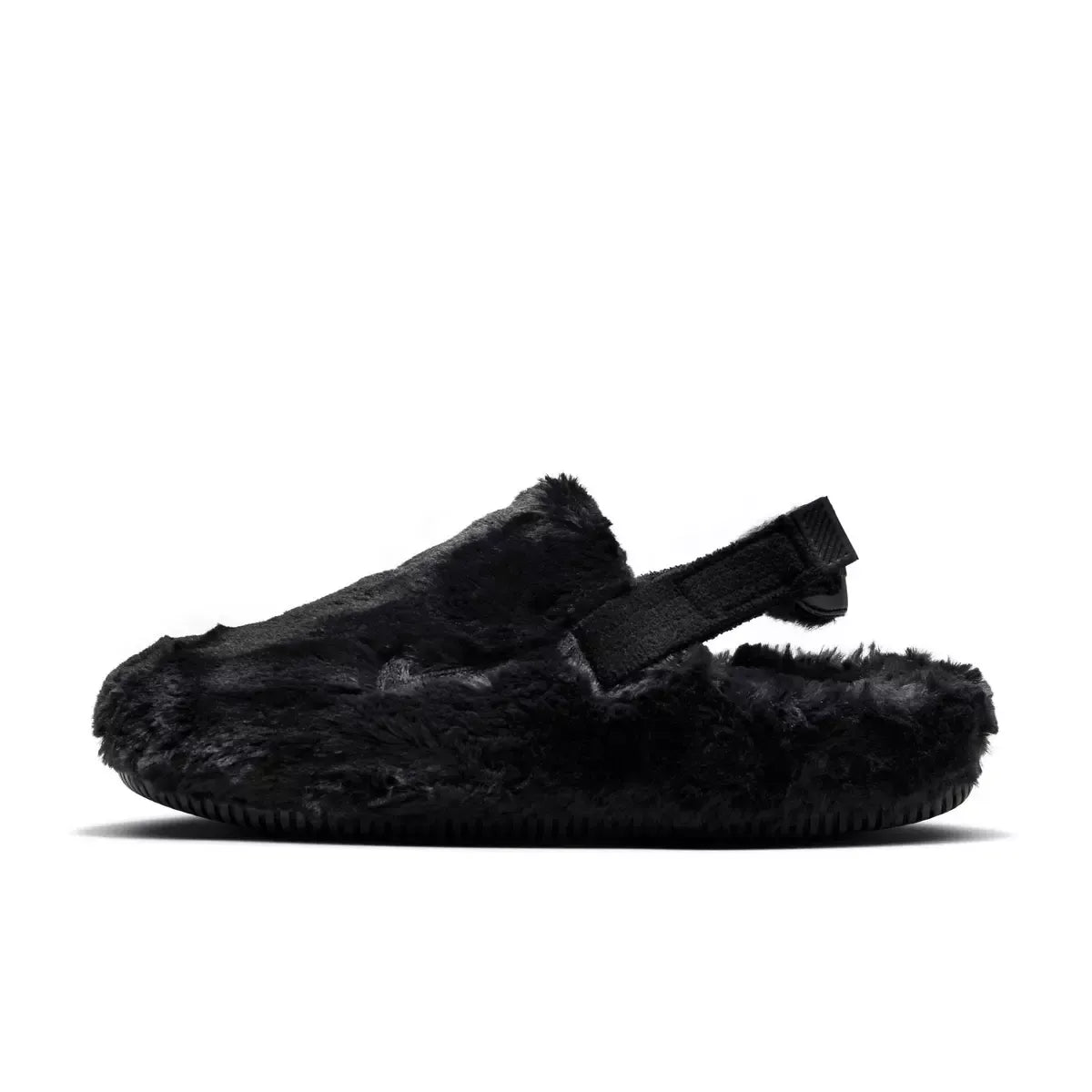 [FZ3118-001] WOMENS NIKE CALM MULE SE 'BLACK FUR'