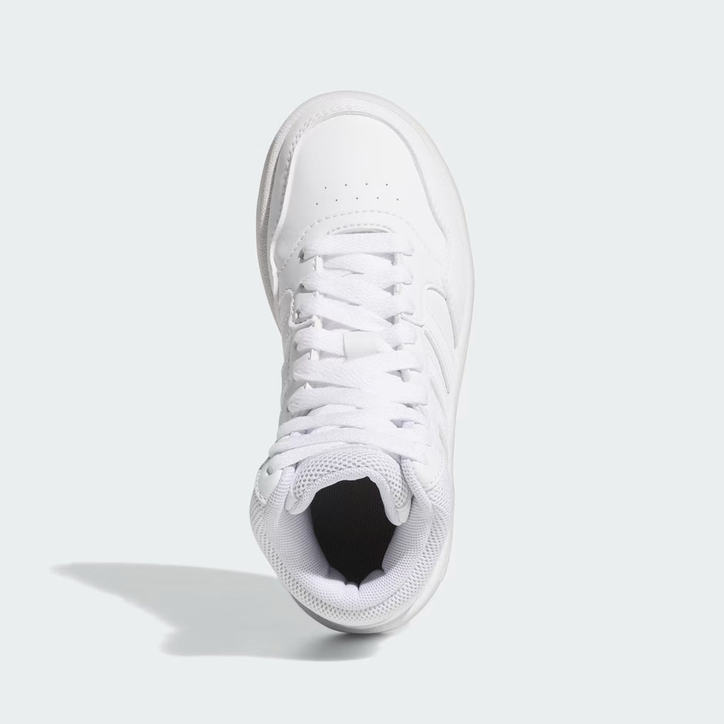 [GW0401] YOUTH ADIDAS HOOPS MID (GS) 'WHITE GREY'