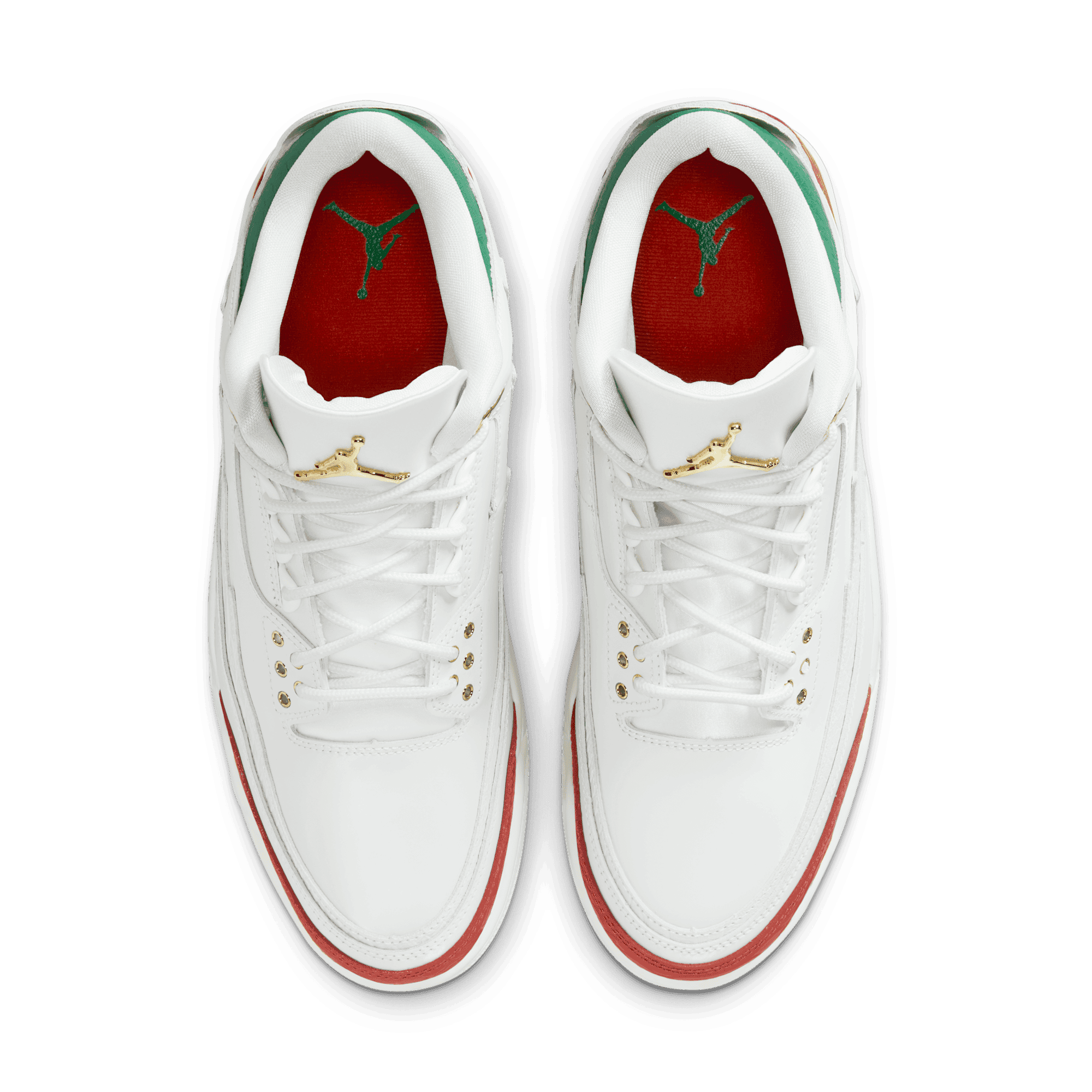 [IO1752-100] MENS AIR JORDAN RETRO 3 'EL VUELO SUMMIT WHITE'