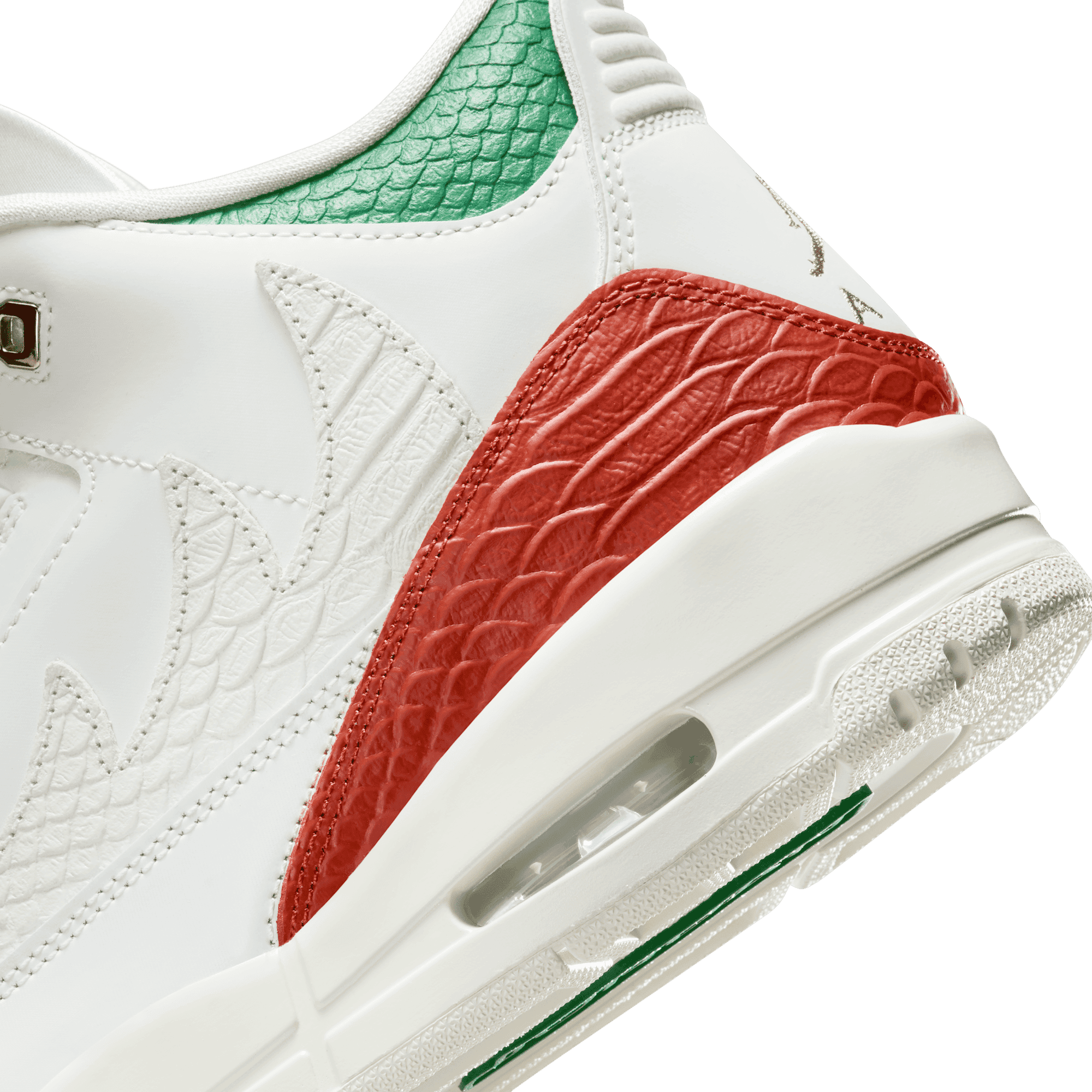 [IO1752-100] MENS AIR JORDAN RETRO 3 'EL VUELO SUMMIT WHITE'