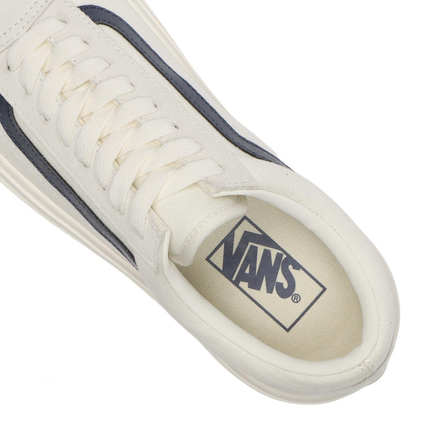 [VN0A5EE6YB2] YOUTH VANS OLD SKOOL - WHITE/BLACK