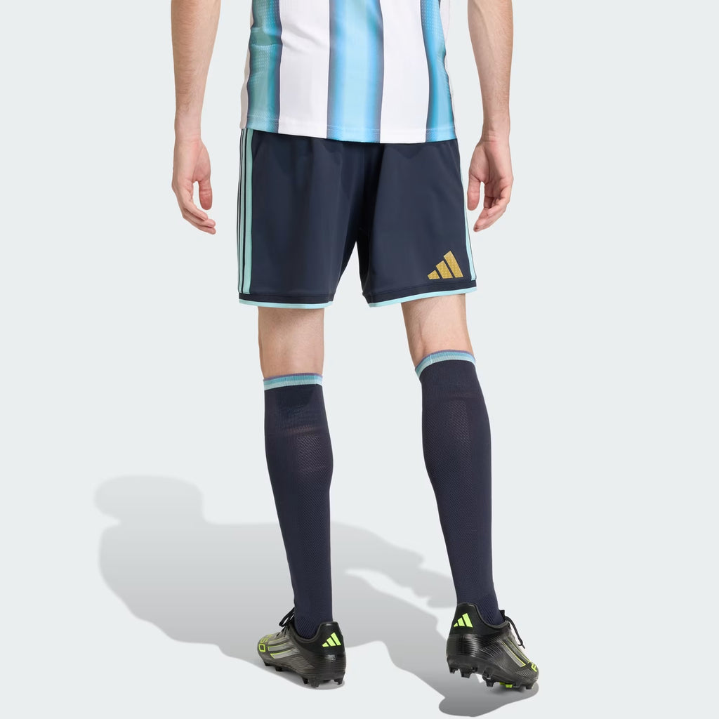 [JM5898] MENS ADIDAS AFA ARGENTINA HOME AUTHENTIC SHORTS - NTNAVY/ICEBLU