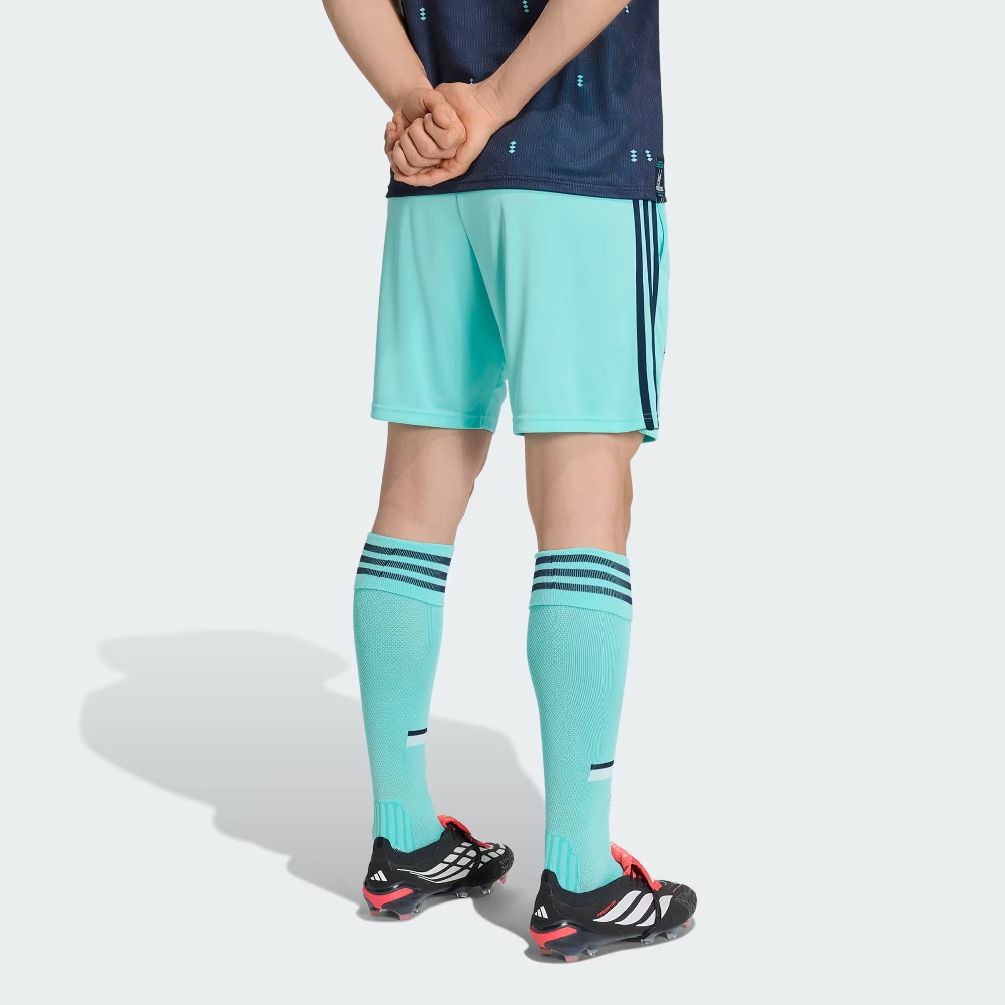 [JN2075] MENS ADIDAS DFB GERMANY AWAY SHORTS - FLAAQU