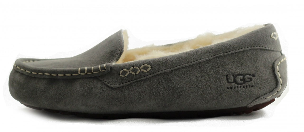 [3312-LGRY] WOMENS UGG ANSLEY SLIPPER 'LIGHT GREY' - LGRY