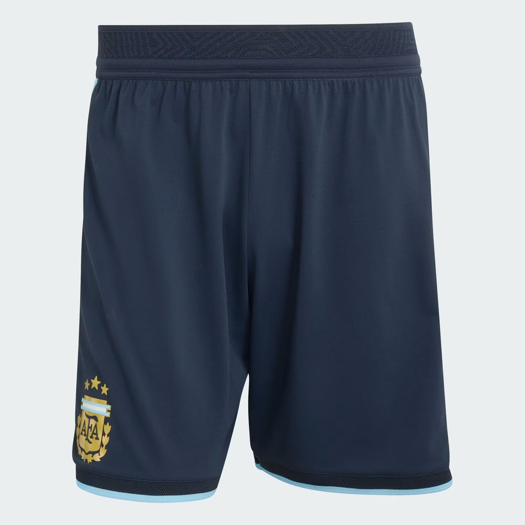 [JM5898] MENS ADIDAS AFA ARGENTINA HOME AUTHENTIC SHORTS - NTNAVY/ICEBLU