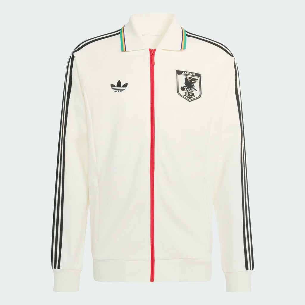 [KA1514] MENS ADIDAS JFA JAPAN AWAY ANTHEM JACKET - OWHITE