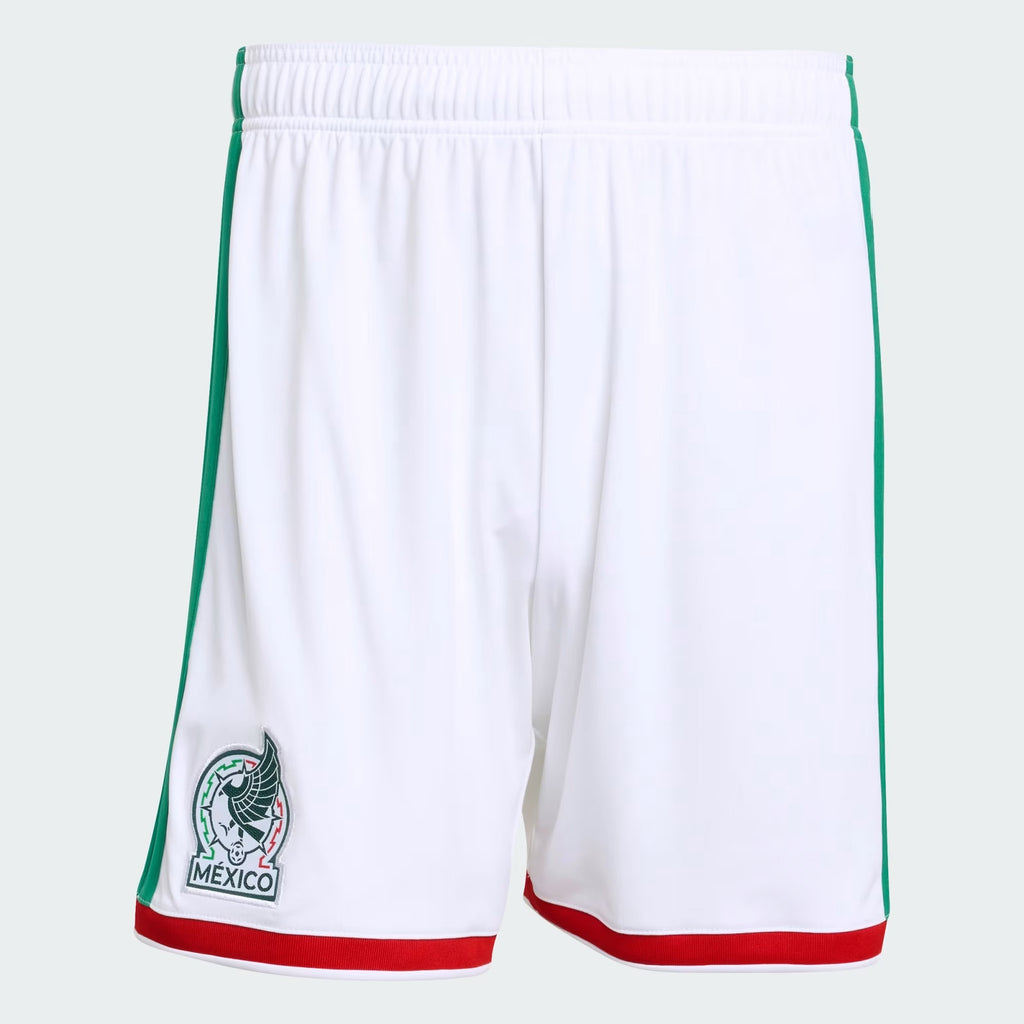 [JL8541] MENS ADIDAS FMF MEXICO 26 HOME SHORTS - WHITE