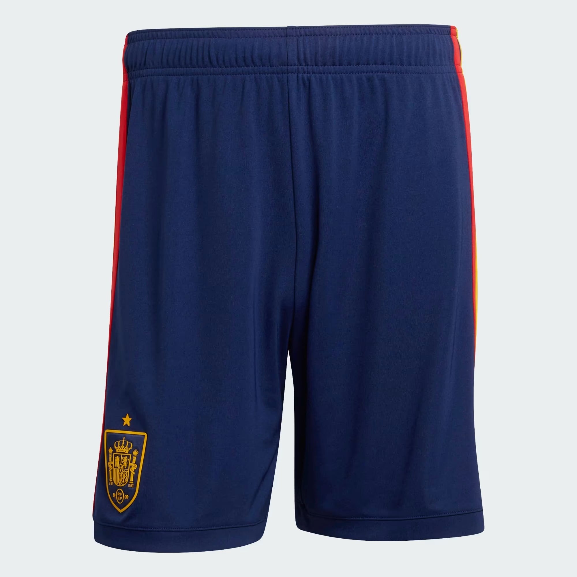 [JN4396] MENS ADIDAS RFEF SPAIN HOME SHORTS - DARK BLUE