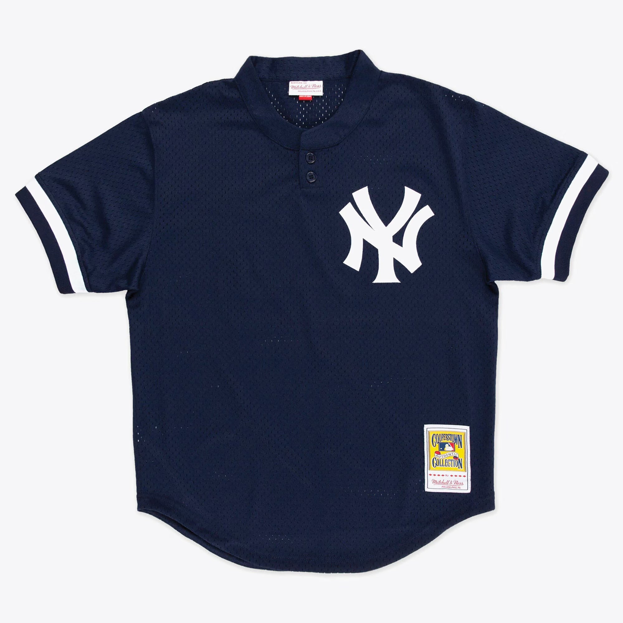 MENS MITCHELL & NESS MLB AUTHENTIC BP JERSEY - YANKEES 1995 BERNIE WILLIAMS