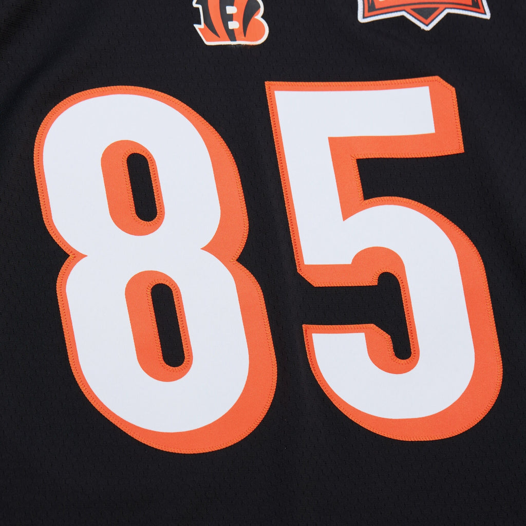 MENS MITCHELL & NESS NFL BLACK JERSEY BENGALS 2004 CHAD JOHNSON