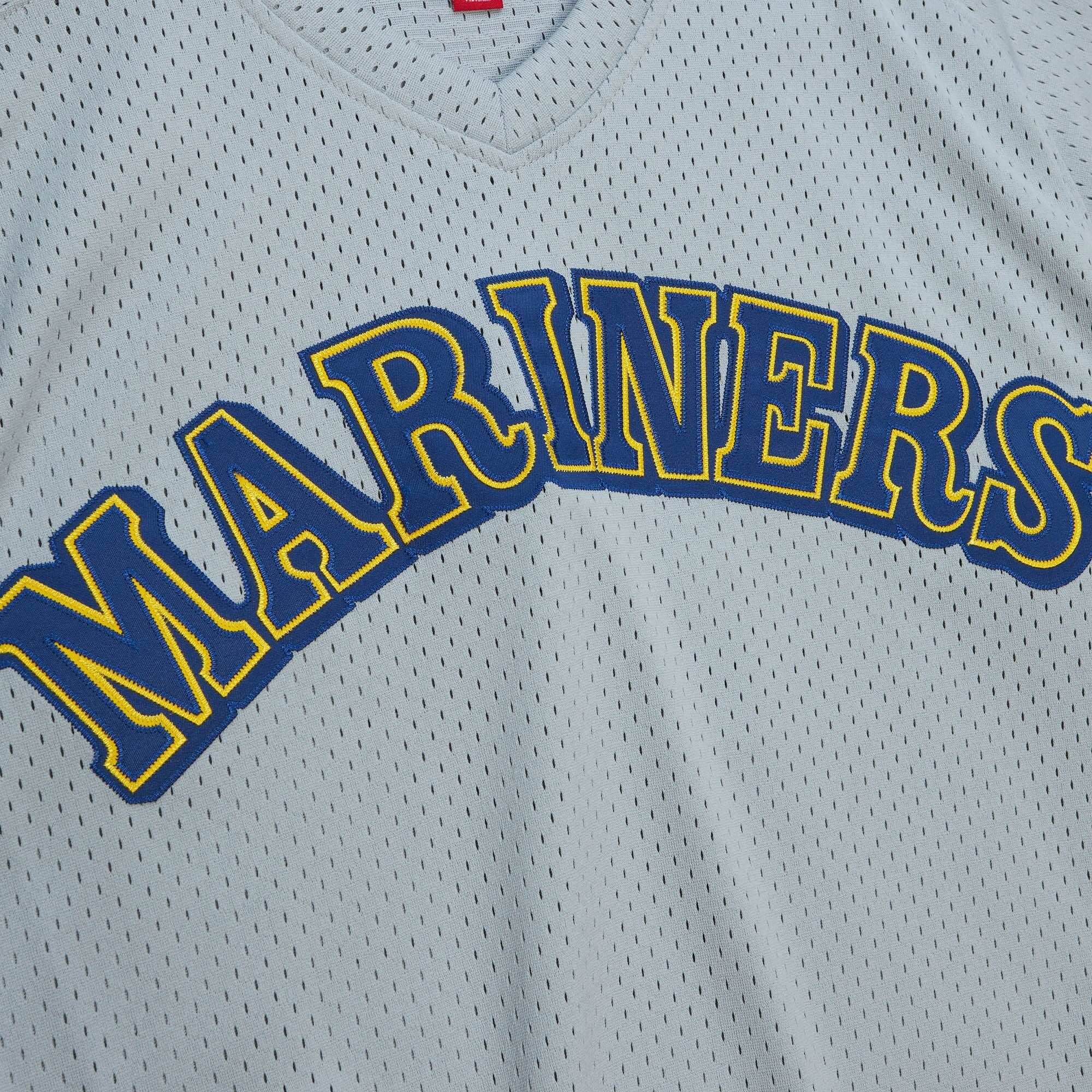 MENS MITCHELL & NESS MLB AUTHENTIC BP JERSEY - MARINERS 1989 EDGAR MARTINEZ