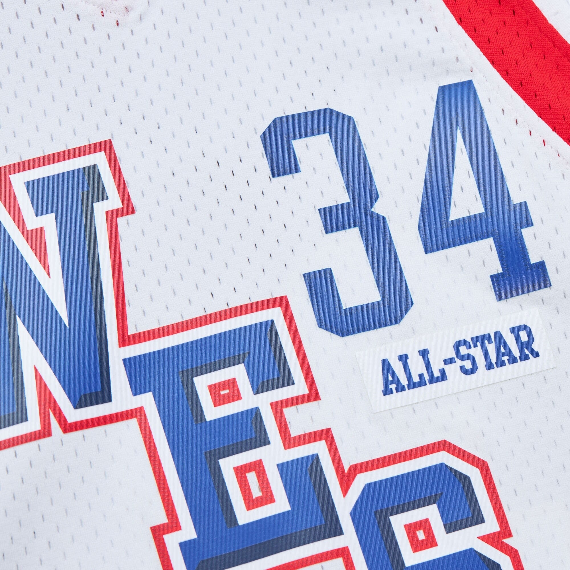 MENS MITCHELL & NESS NBA WHITE JERSEY ALL-STAR 2004 SHAQUILLE O'NEAL