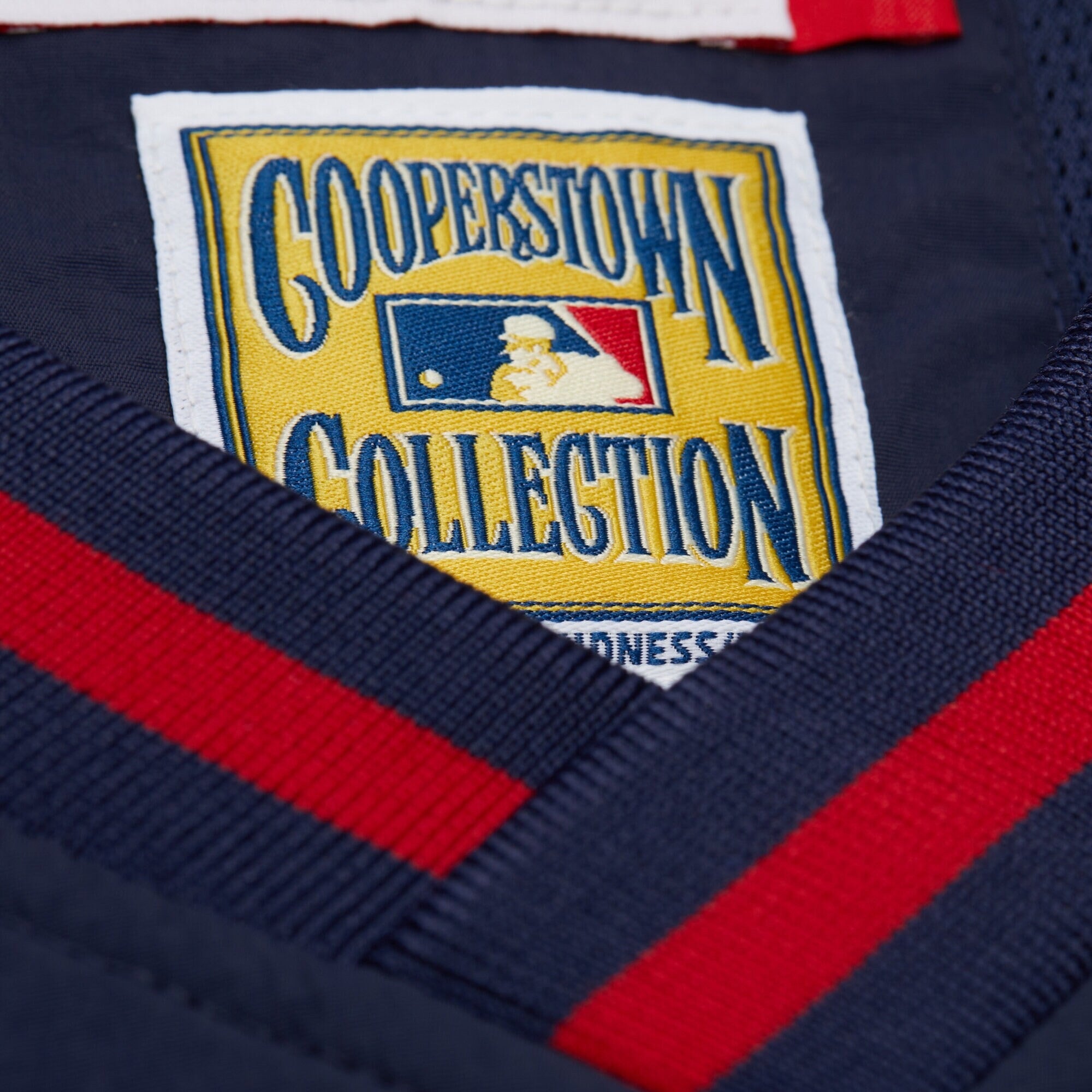 MENS MITCHELL & NESS MLB NYLON PULLOVER JACKET VINTAGE LOGO CARDINALS