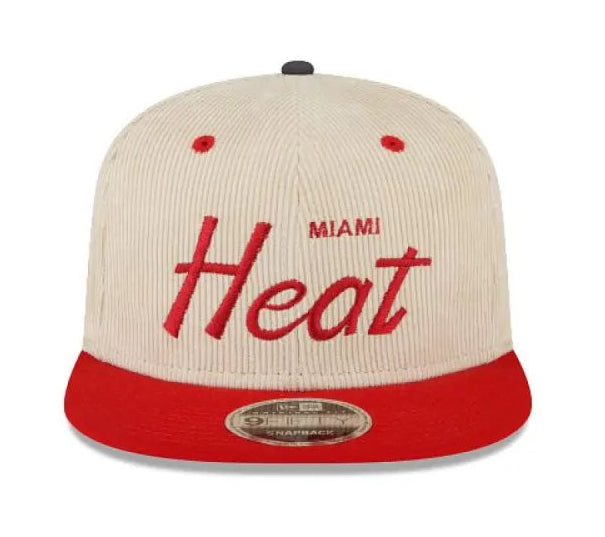 [60349353] MENS NEW ERA X ERIC EMANUEL NBA 'MIAMI HEAT' EE 9FIFTY SNAPBACK HAT