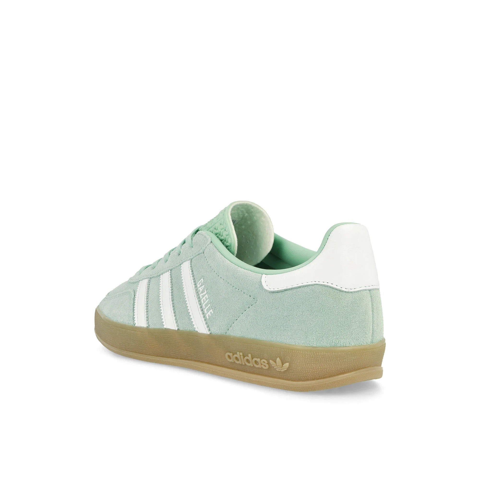 [JS1396] WOMENS ADIDAS GAZELLE INDOOR 'ASH GREEN WHITE'