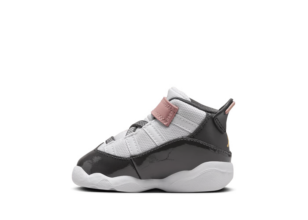 [DV3179-101] TODDLERS AIR JORDAN 6 RINGS 'WHITE RED STARDUST'