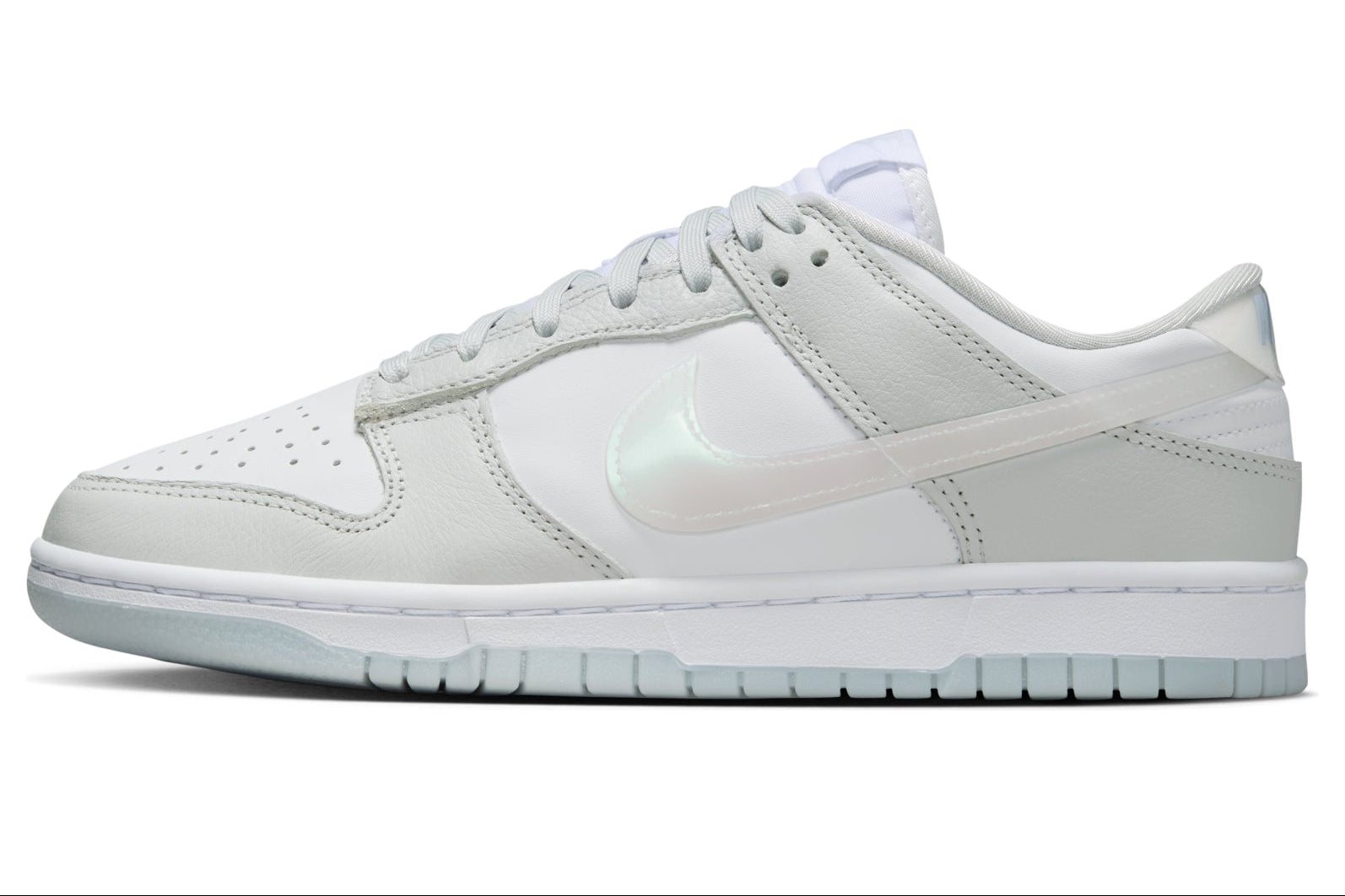 [HJ5787-001] WOMENS NIKE DUNK LOW 'PHOTON DUST WHITE BLUE ICE'