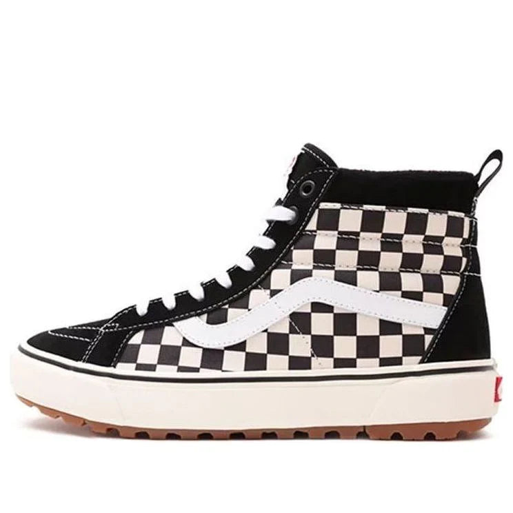 [VN0A5HZYA04] MENS VANS UA SK8-HI MTE-1 CHECKERBOARD - BLACK/WHITE/CHECKERBOARD