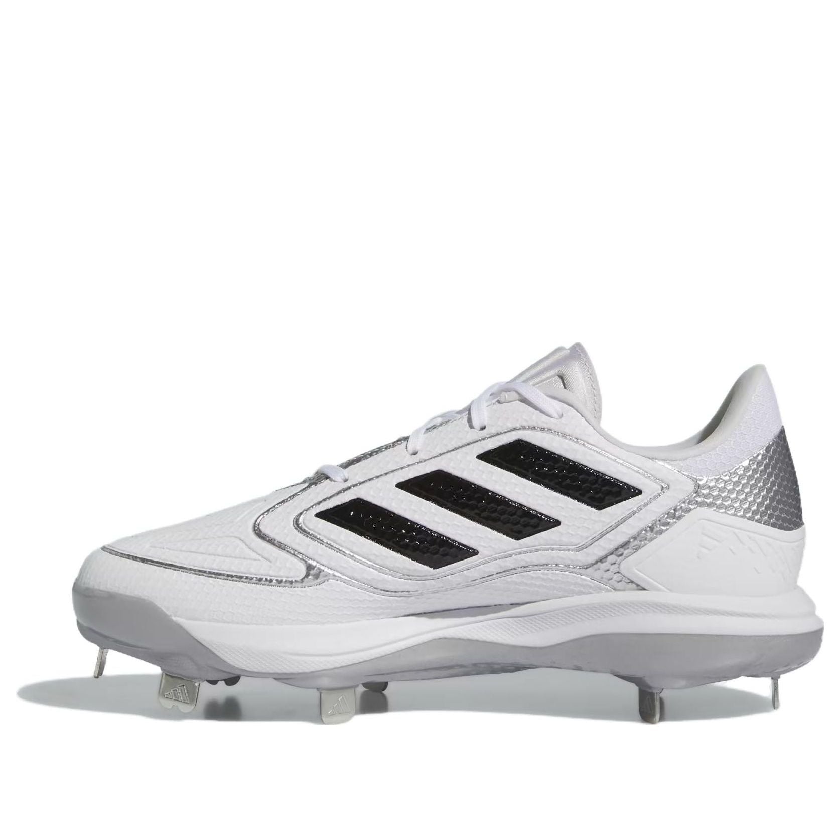 [IG7135] WOMENS ADIDAS ADIZERO PUREHUSTLE 3 'WHITE BLACK SILVER'