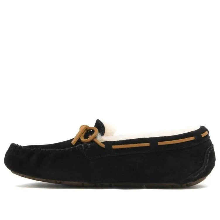 [5612-BLK] WOMENS UGG DAKOTA SLIPPER 'BLACK' - BLACK
