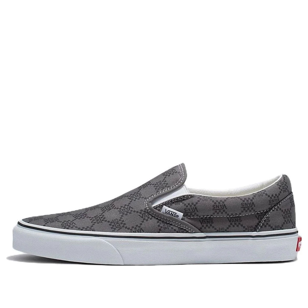 [VN0A7Q5DPWT] MENS VANS CLASSIC SLIP-ON - MONOGRAM PEWTER