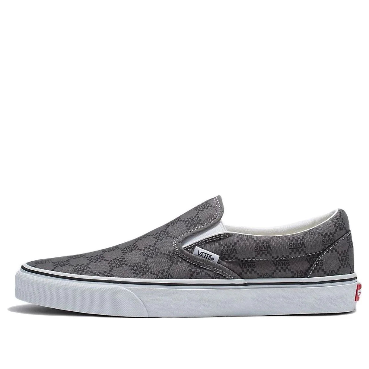 [VN0A7Q5DPWT] MENS VANS CLASSIC SLIP-ON - MONOGRAM PEWTER