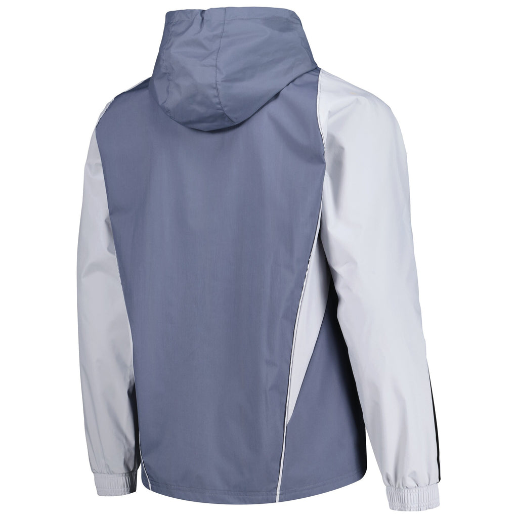 [IL3028] MENS ADIDAS REAL SALT LAKE ALL-WEATHER RAGLAN HOODIE FULL-ZIP JACKET