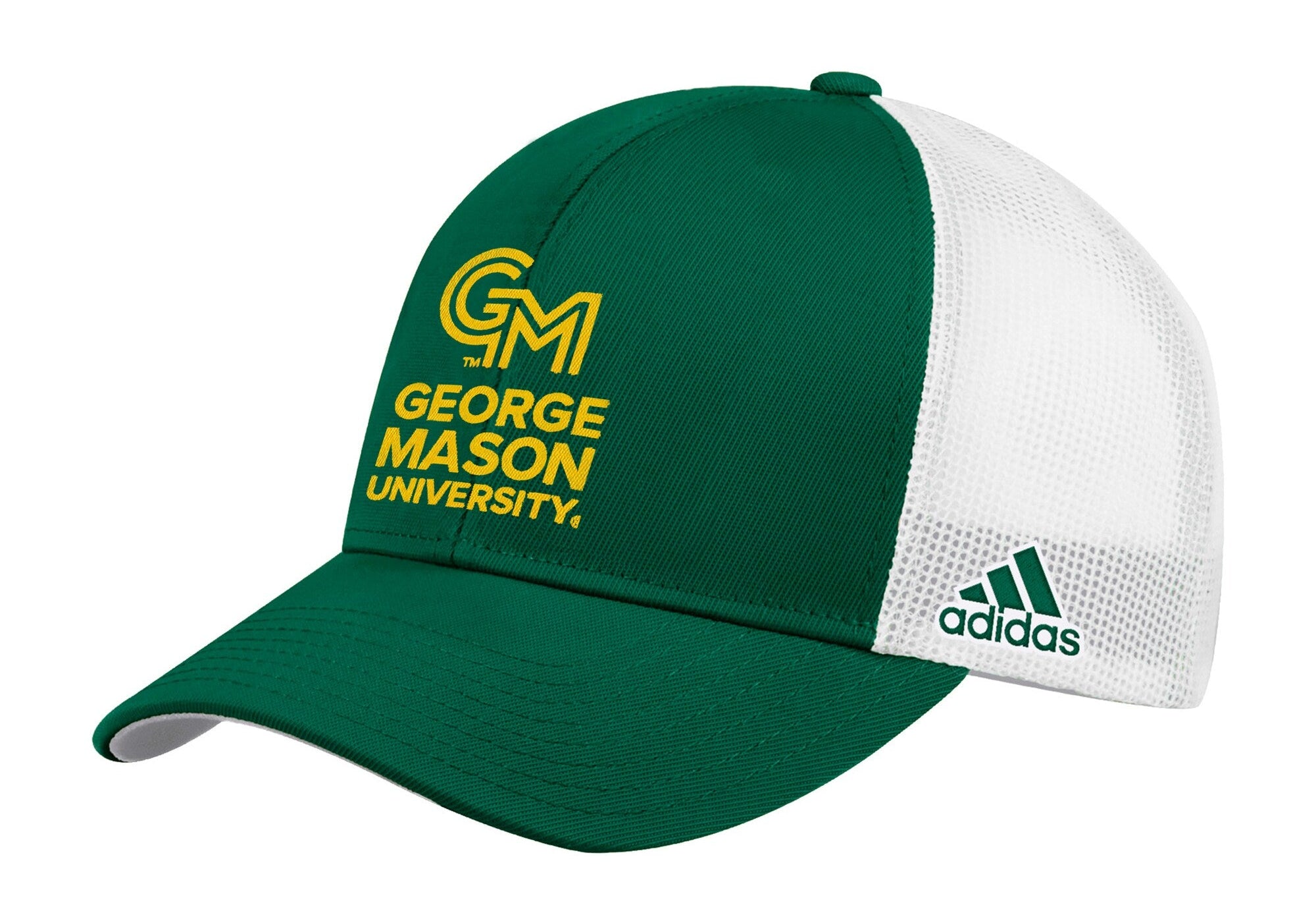 [AUH0065] MENS ADIDAS GEORGE MASON PATRIOTS ADJUSTABLE TRUCKER HAT