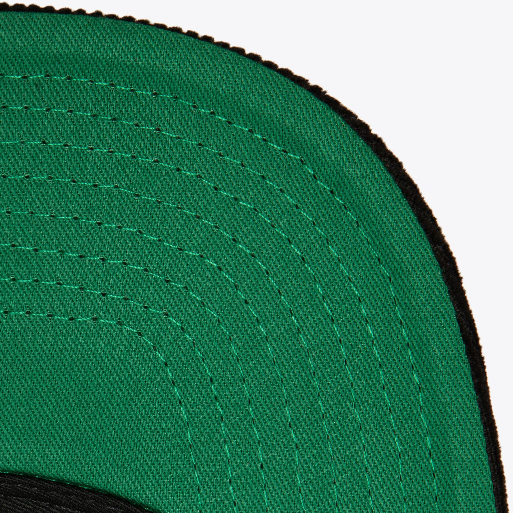 MENS MITCHELL & NESS NBA ALL DIRECTIONS SNAPBACK NETS - BLACK