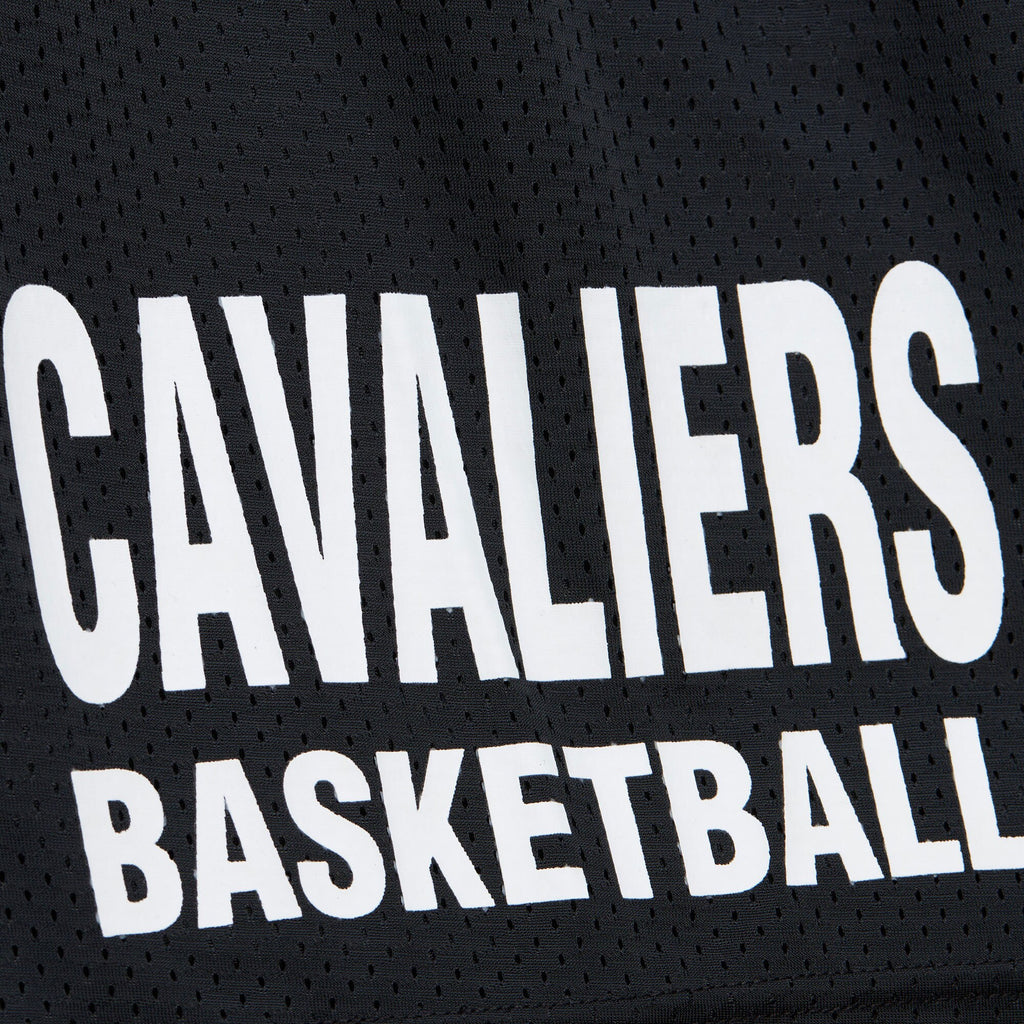 MENS MITCHELL & NESS NBA GAMEDAY MESH 7IN SHORTS VINTAGE LOGO CAVALIERS