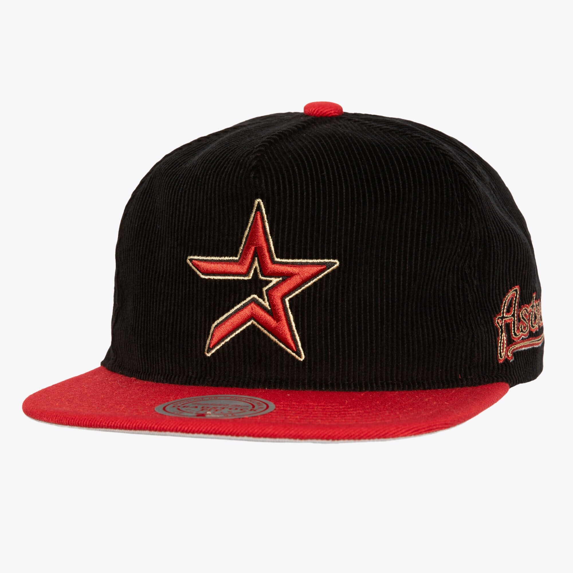 Mens Mitchell & Ness MLB DOUBLE CORD DEADSTOCK SNAPBACK COOP ASTROS