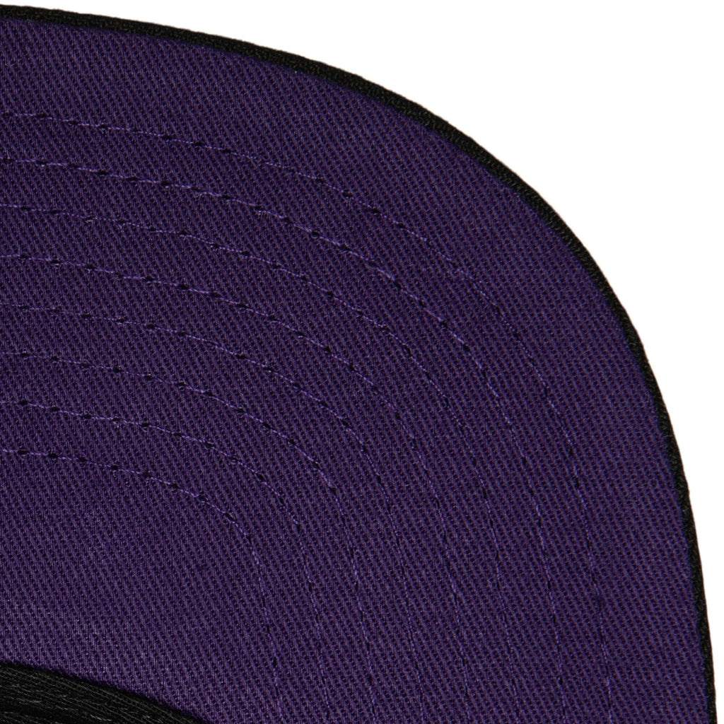 MENS MITCHELL & NESS NBA DOUBLE TROUBLE SNAPBACK HWC RAPTORS - BLACK
