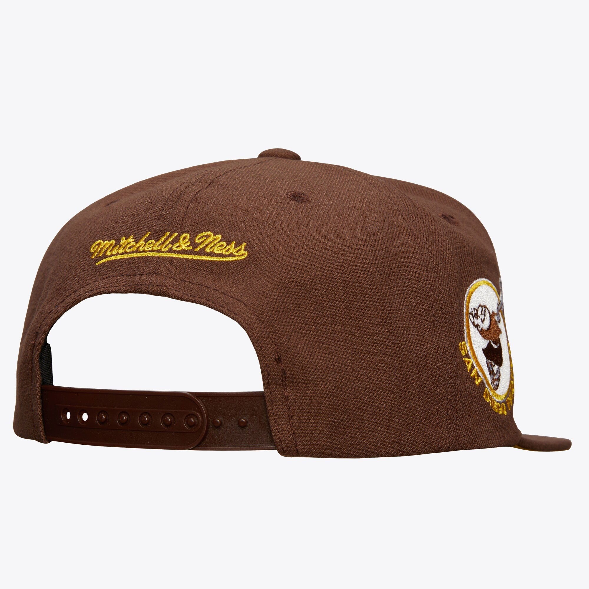 Mens Mitchell & Ness MLB TEAM TAGGED SNAPBACK COOP PADRES