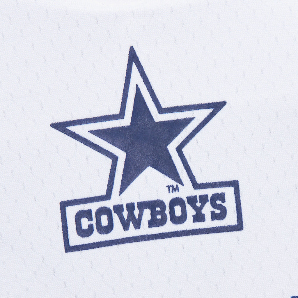 MENS MITCHELL & NESS NFL WHITE JERSEY COWBOYS 1994 CHARLES HALEY