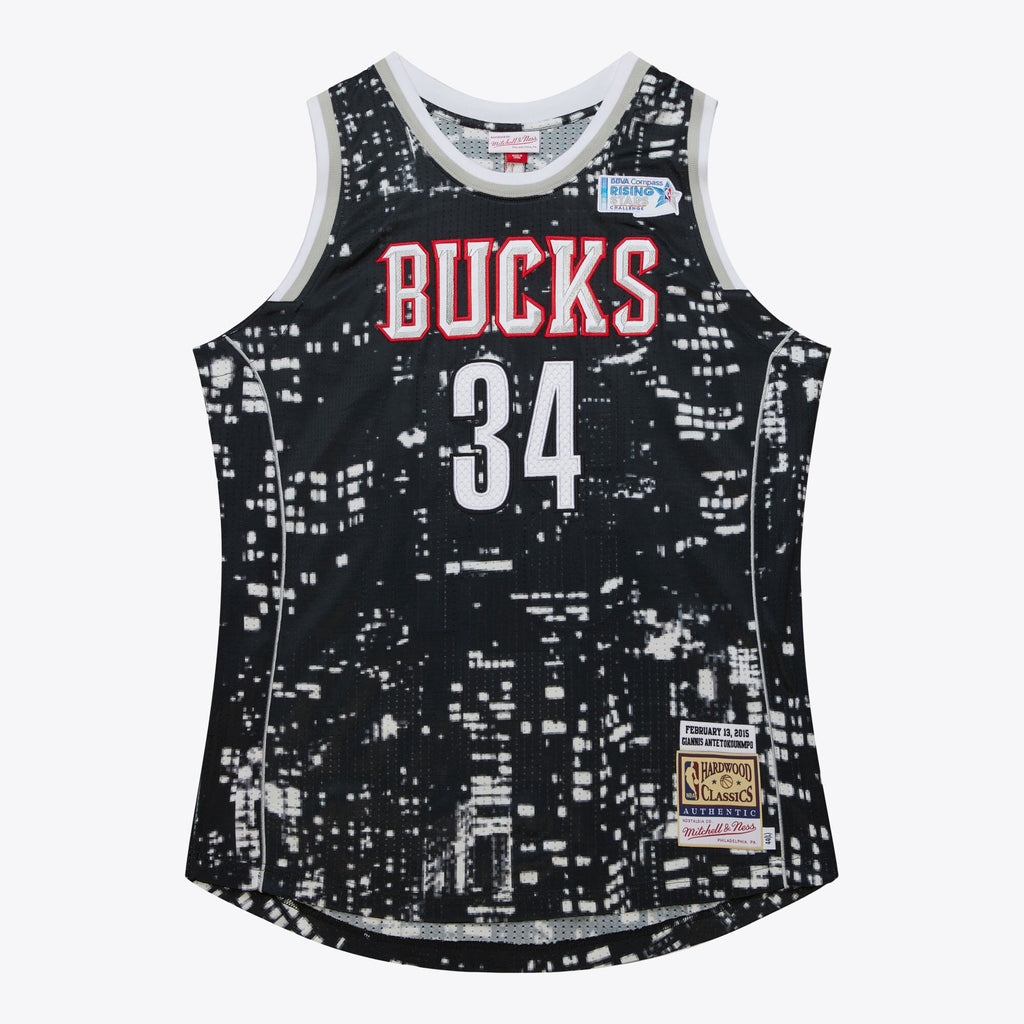 Mens Mitchell & Ness NBA WORLD RISING STARS JERSEY ALL-STAR 2015 GIANNIS ANTETOKOUNMPO