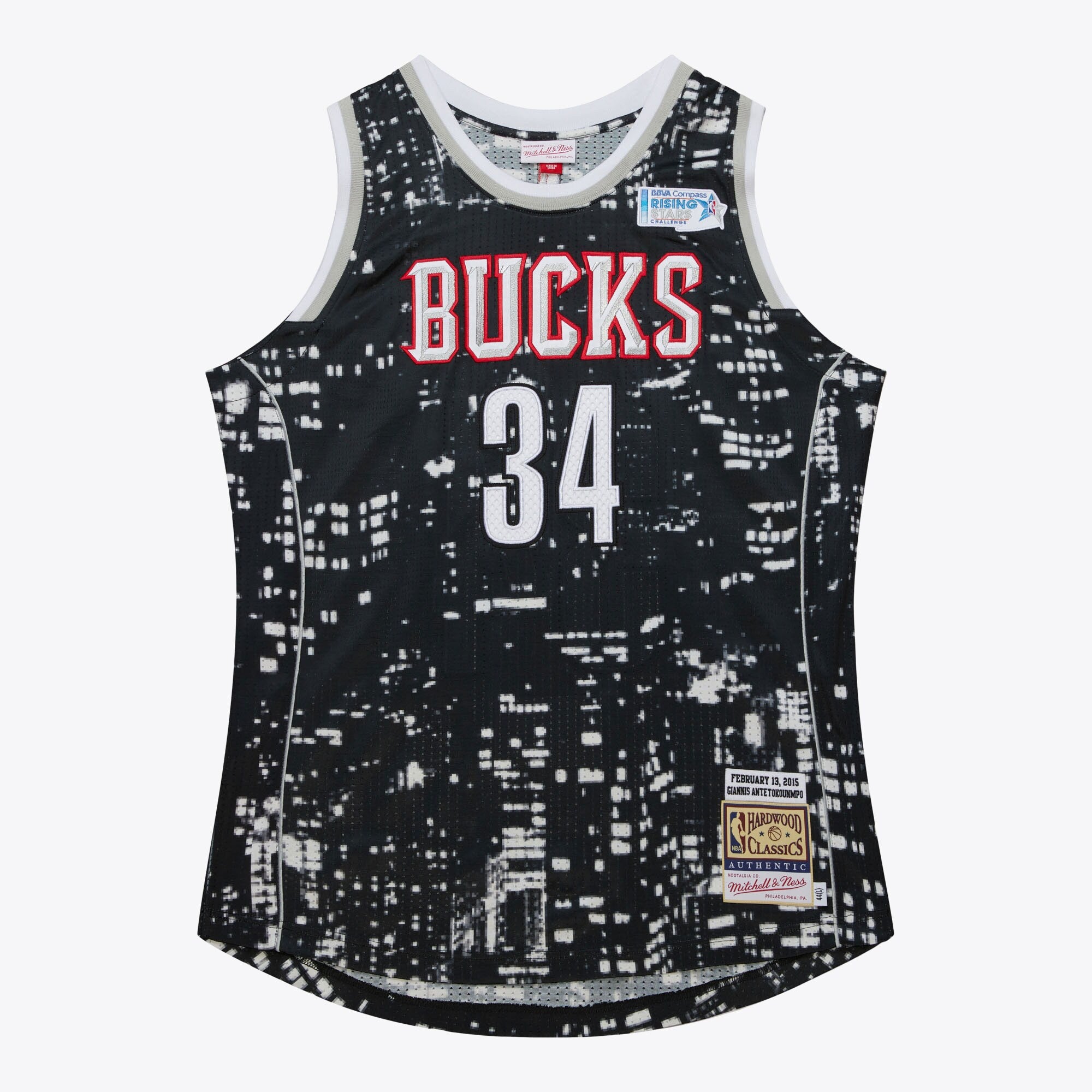 Mens Mitchell & Ness NBA WORLD RISING STARS JERSEY ALL-STAR 2015 GIANNIS ANTETOKOUNMPO
