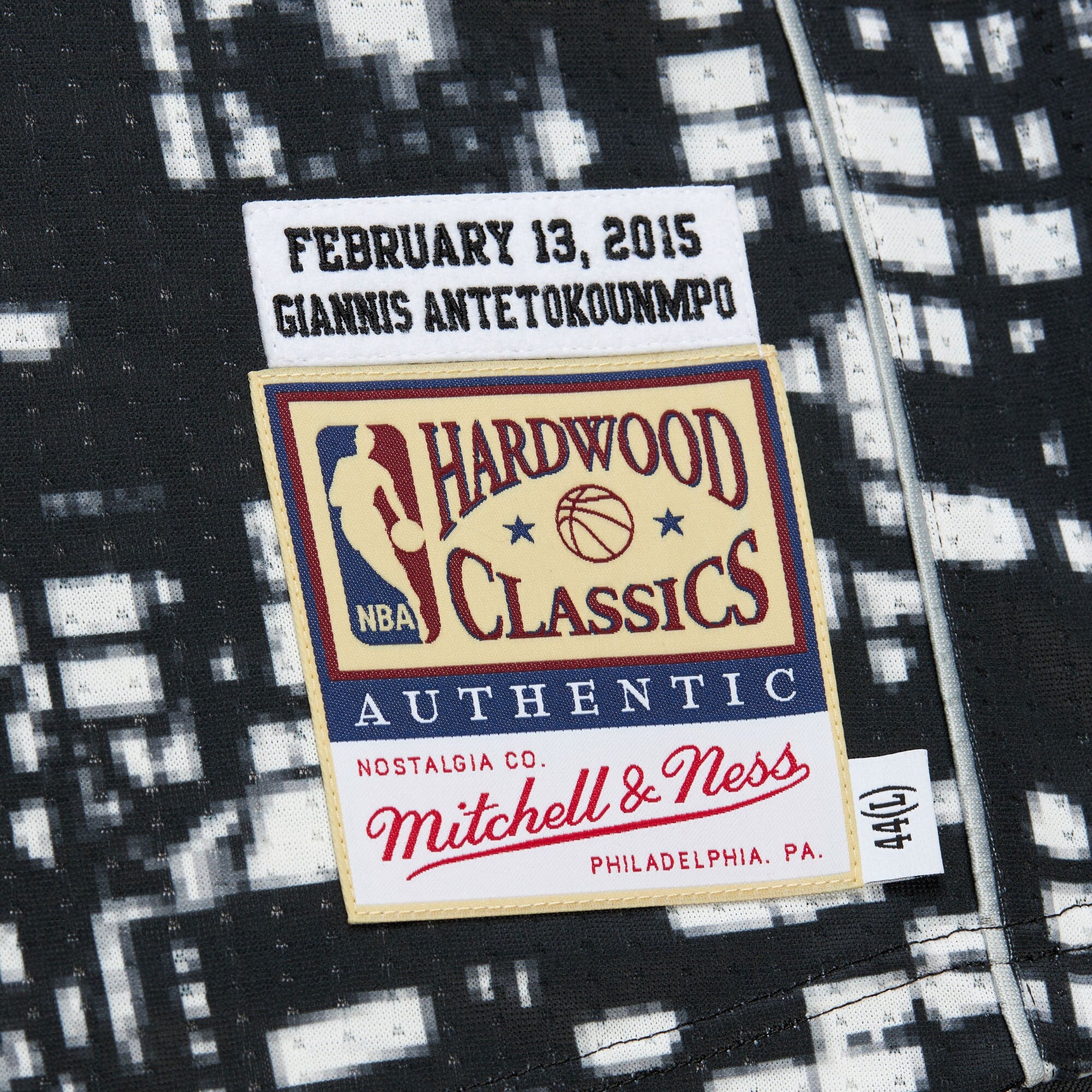 Mens Mitchell & Ness NBA WORLD RISING STARS JERSEY ALL-STAR 2015 GIANNIS ANTETOKOUNMPO