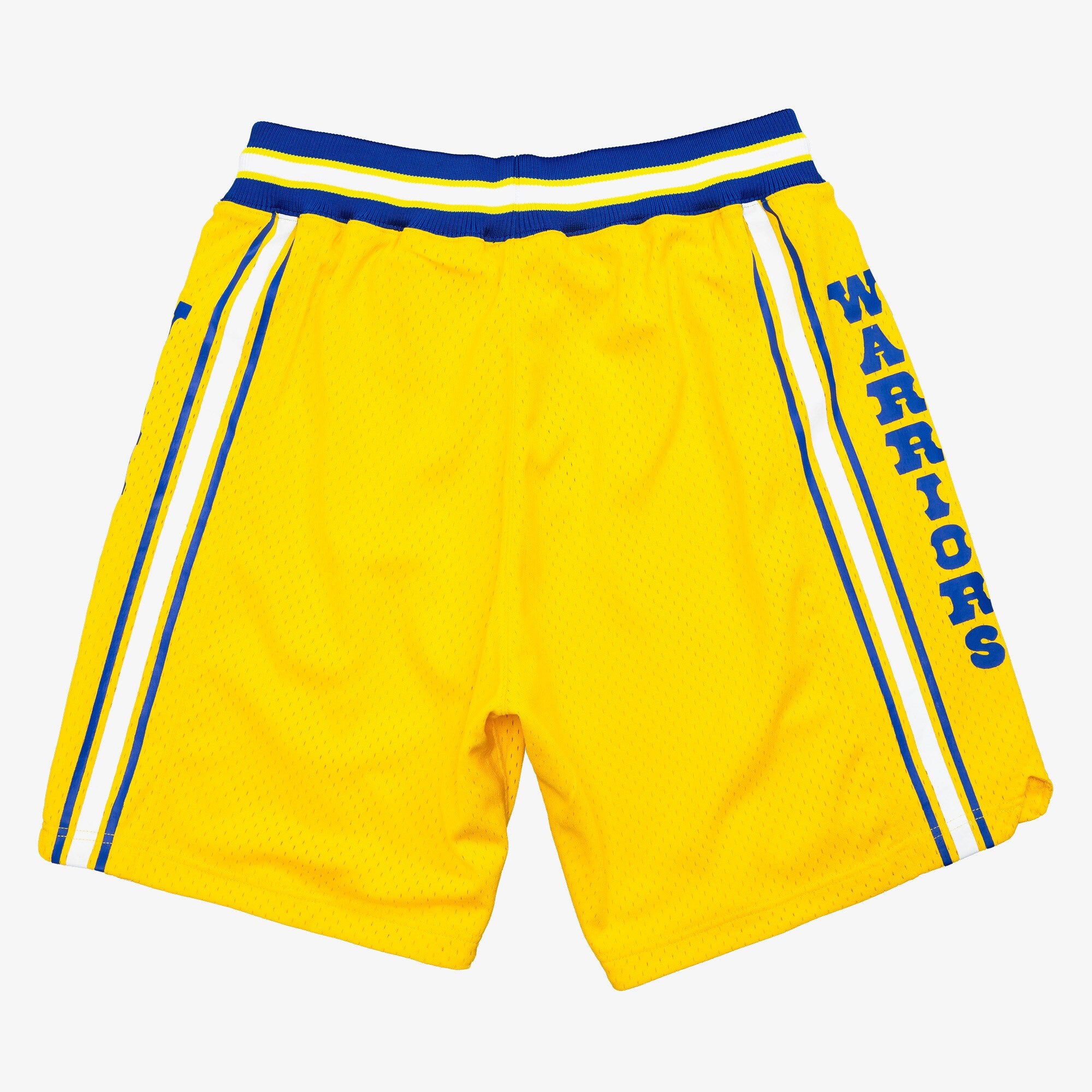 MENS MITCHELL & NESS NBA AUTHENTIC SHORTS WARRIORS 80