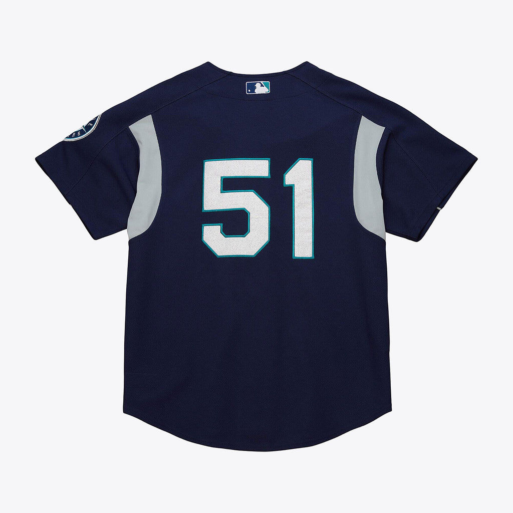 Mens Mitchell & Ness MLB DARK JERSEY MARINERS 2003 ICHIRO SUZUKI