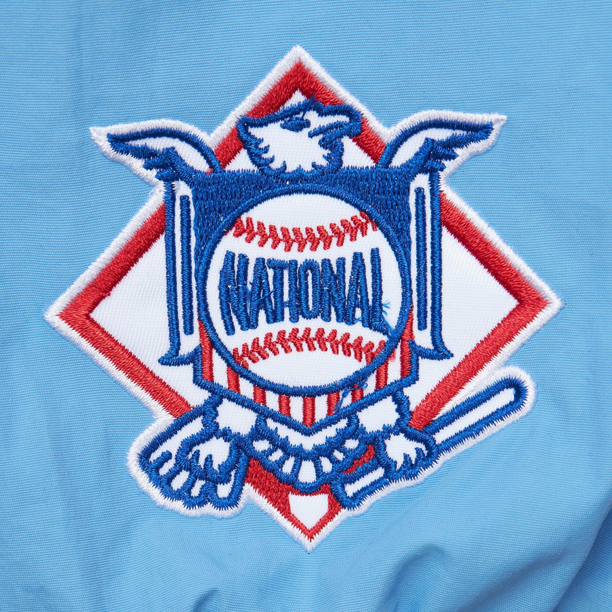 Mens Mitchell & Ness MLB CLASSIC NYLON PULLOVER VINTAGE LOGO CARDINALS
