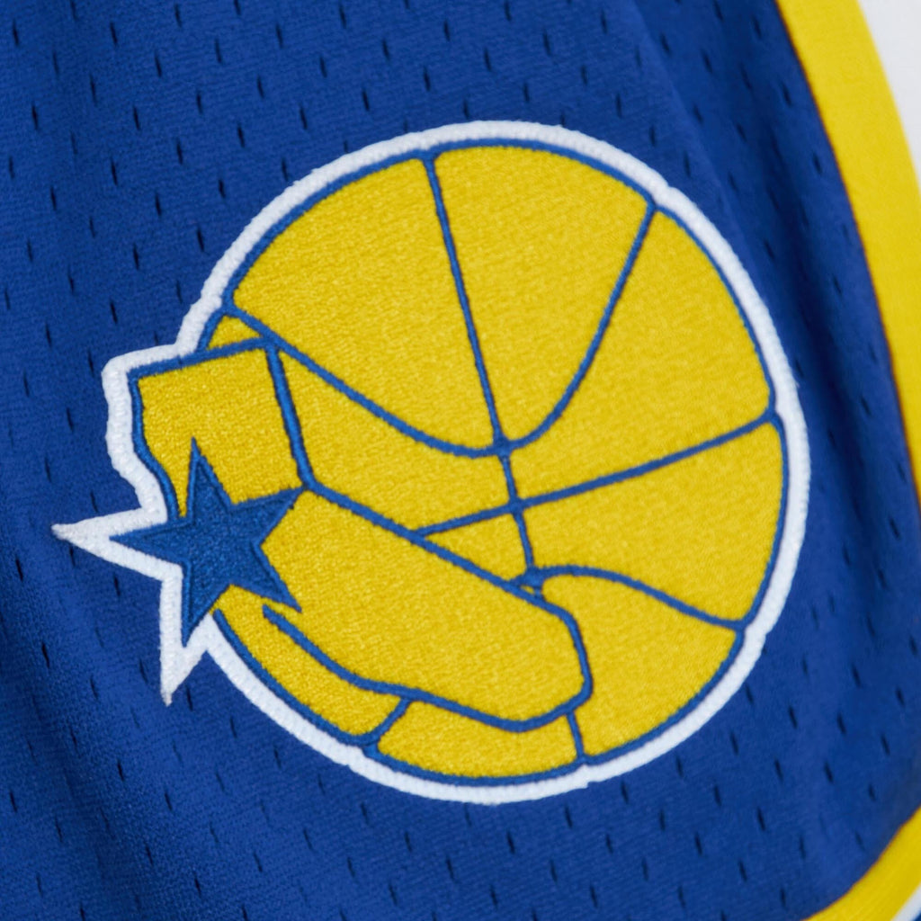 MENS MITCHELL & NESS NBA JUST DON HARDWOOD CLASSICS SHORTS WARRIORS 1993