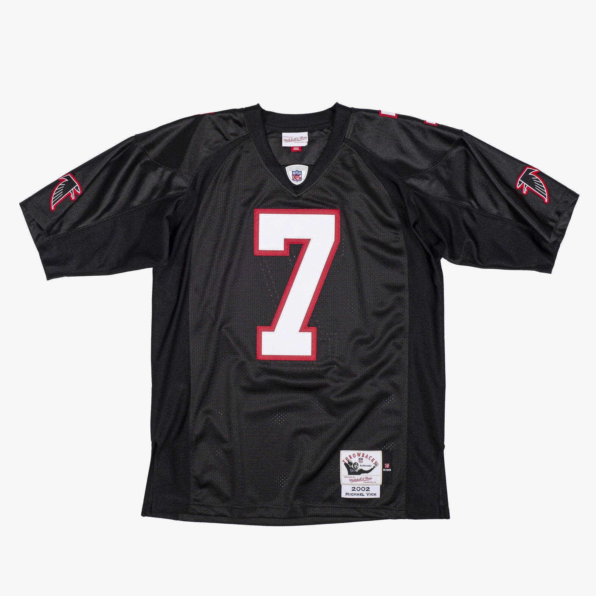 Mens Mitchell & Ness NFL Atlanta Falcons AUTHENTIC JERSEY 02 MICHAEL VICK