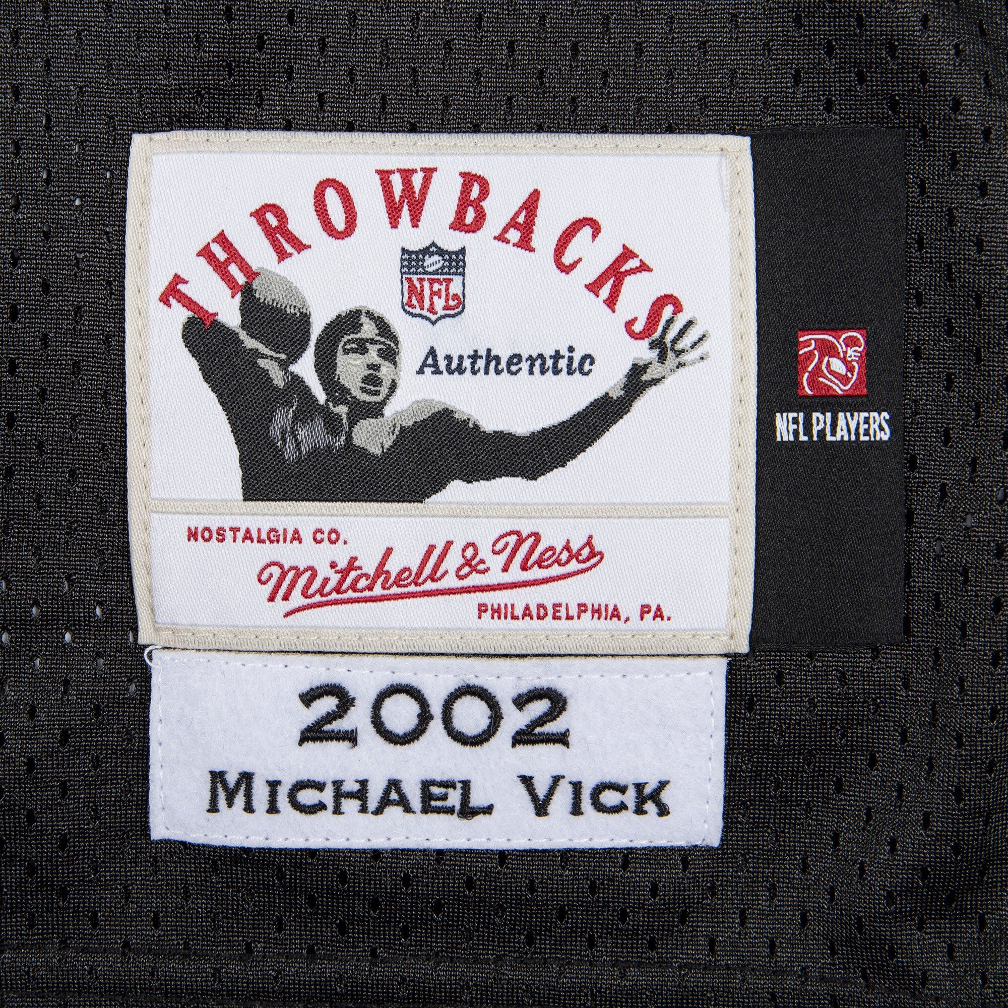 Mens Mitchell & Ness NFL Atlanta Falcons AUTHENTIC JERSEY 02 MICHAEL VICK
