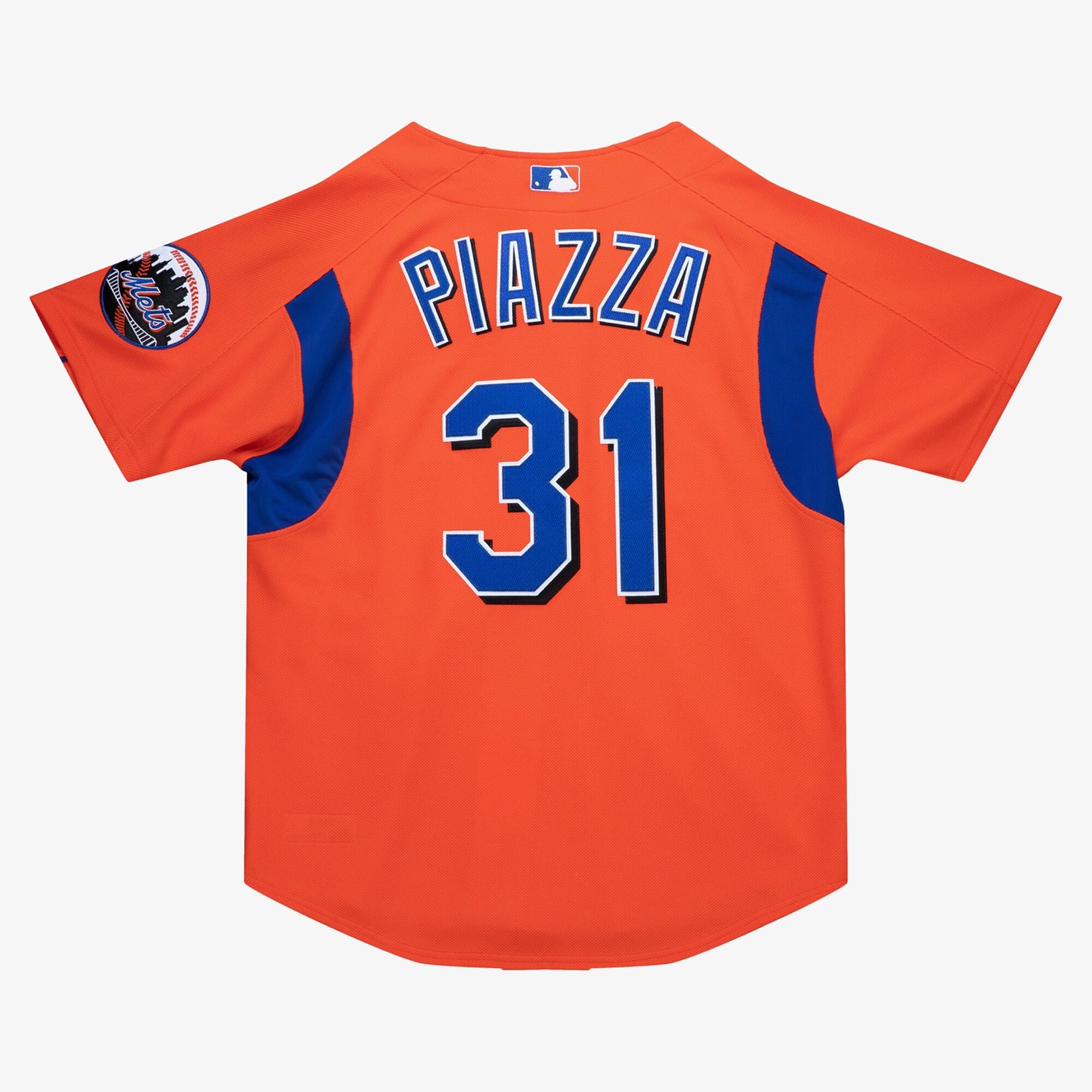 MENS MITCHELL & NESS MLB AUTHENTIC BP METS 2004 MIKE PIAZZA
