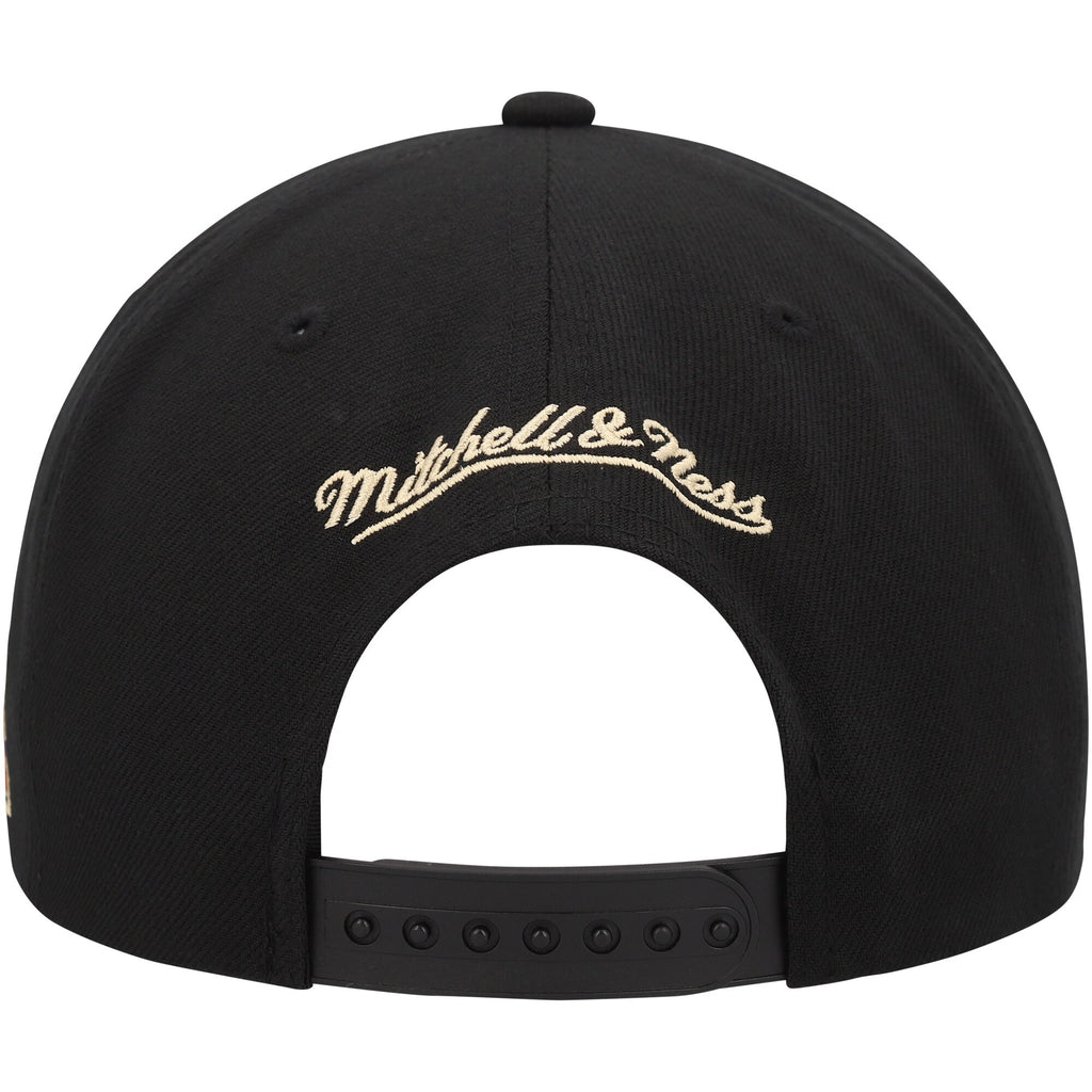 MENS MITCHELL & NESS NHL TEAM SCRIPT SNAPBACK COYOTES - BLACK
