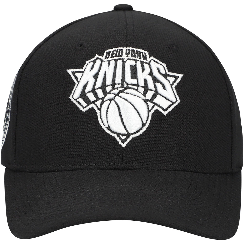 MENS MITCHELL & NESS NBA PANDA PRO SNAPBACK KNICKS - BLACK
